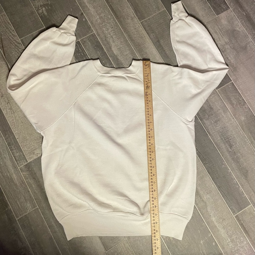 Classic White Sweatshirt